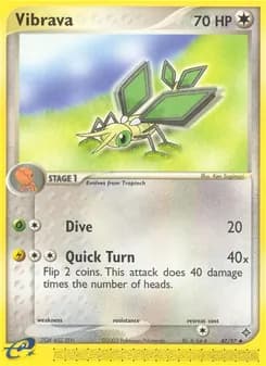 Vibrava card in English