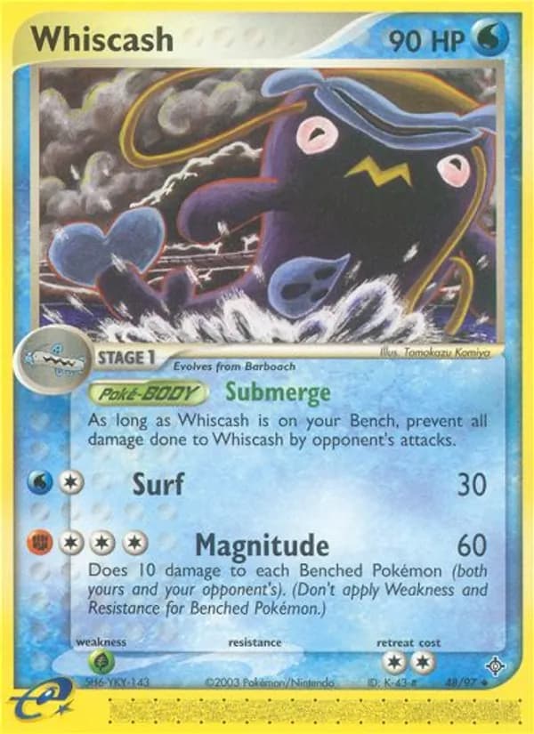 Whiscash card in English