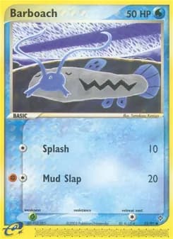 Barboach card in English