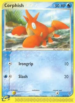 Corphish card in English