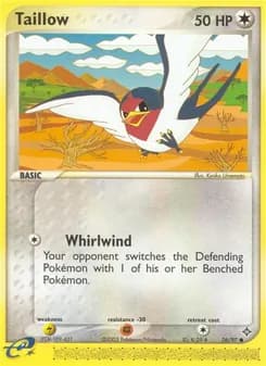 Taillow card in English