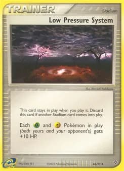 Low Pressure System card in English