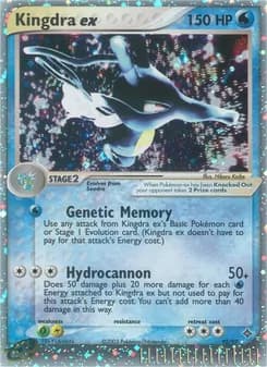 Kingdra ex card in English