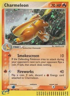 Charmeleon card in English