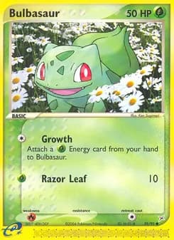 Bulbasaur card in English