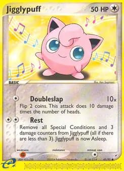 Jigglypuff card in English