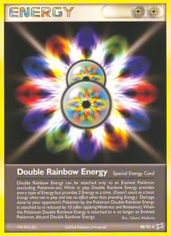 Double Rainbow Energy card in English