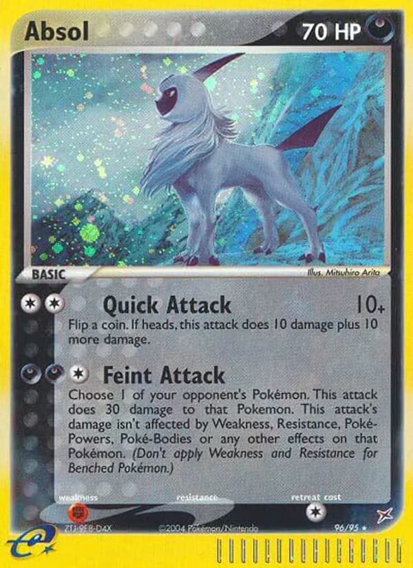 Absol card in English