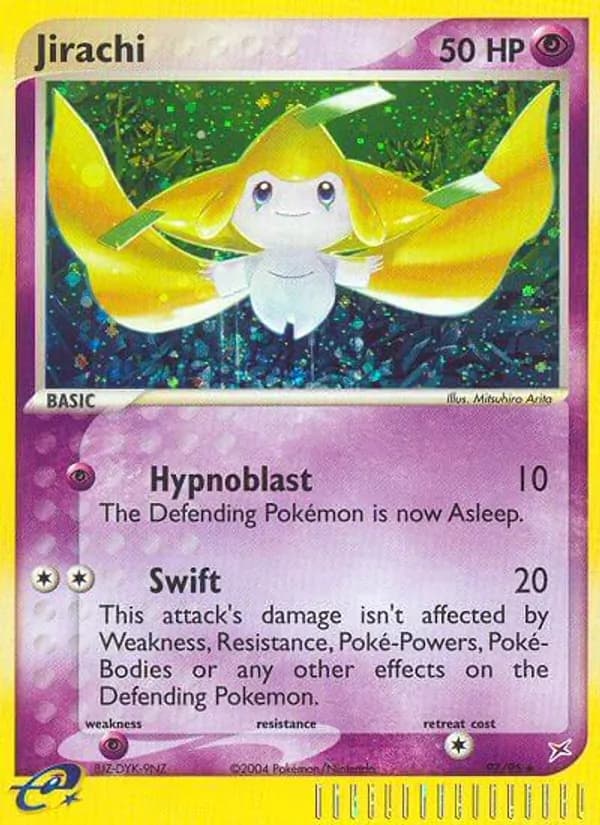 Jirachi card in English