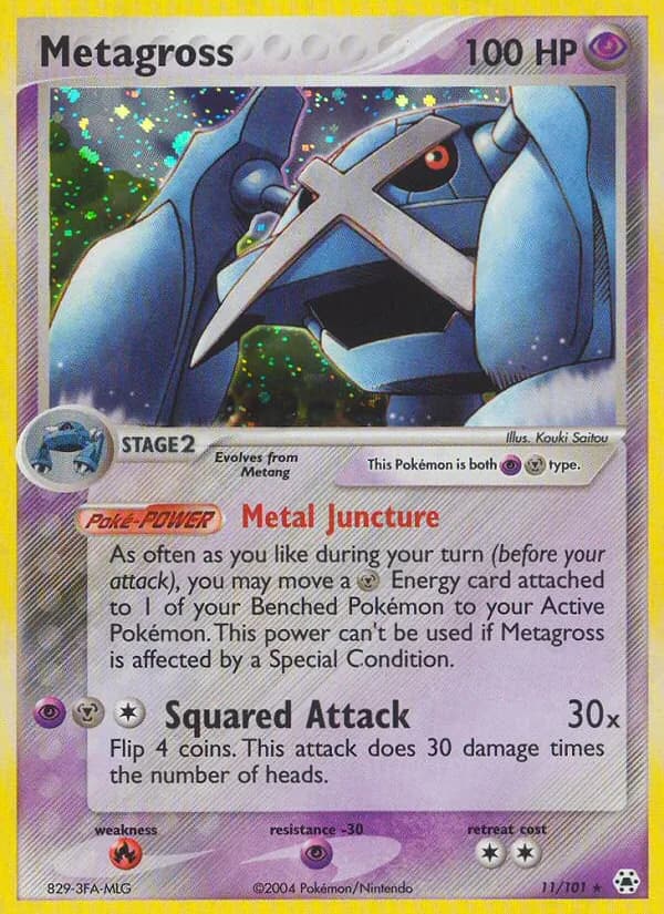 Metagross card in English
