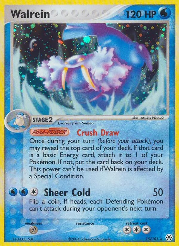Walrein card in English