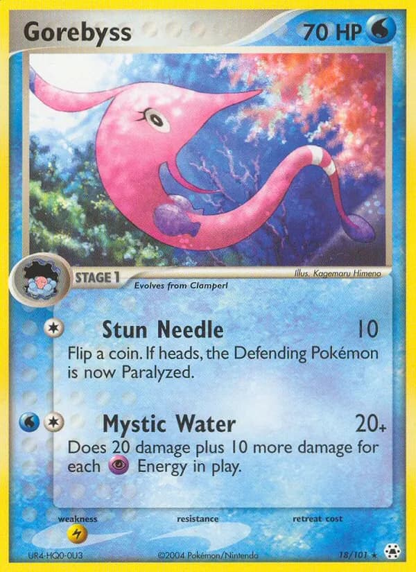 Gorebyss card in English