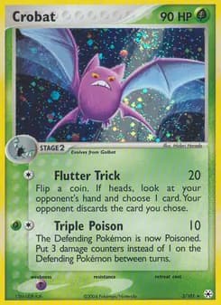 Crobat card in English