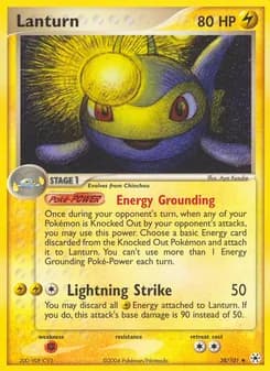 Lanturn card in English