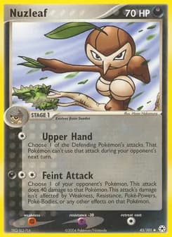 Nuzleaf card in English