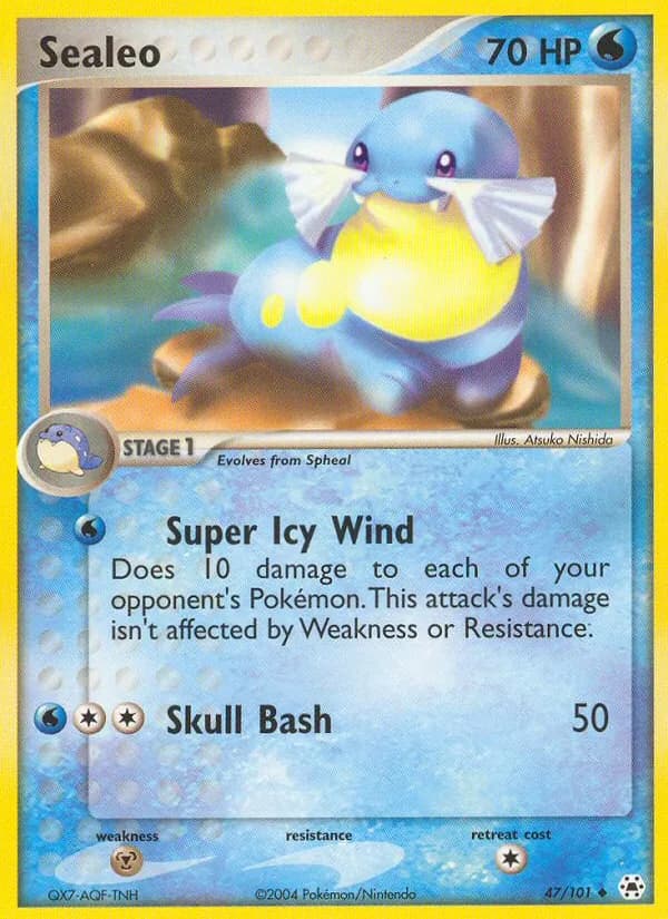 Sealeo card in English