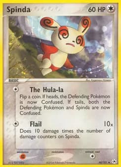 Spinda card in English