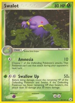Swalot card in English