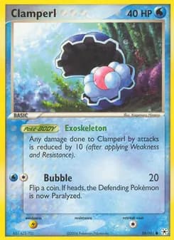 Clamperl card in English