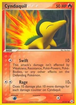 Cyndaquil card in English