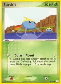 Surskit card in English