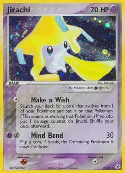 Jirachi card in English