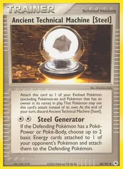 Ancient Technical Machine (Steel) card in English
