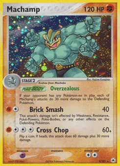 Machamp card in English
