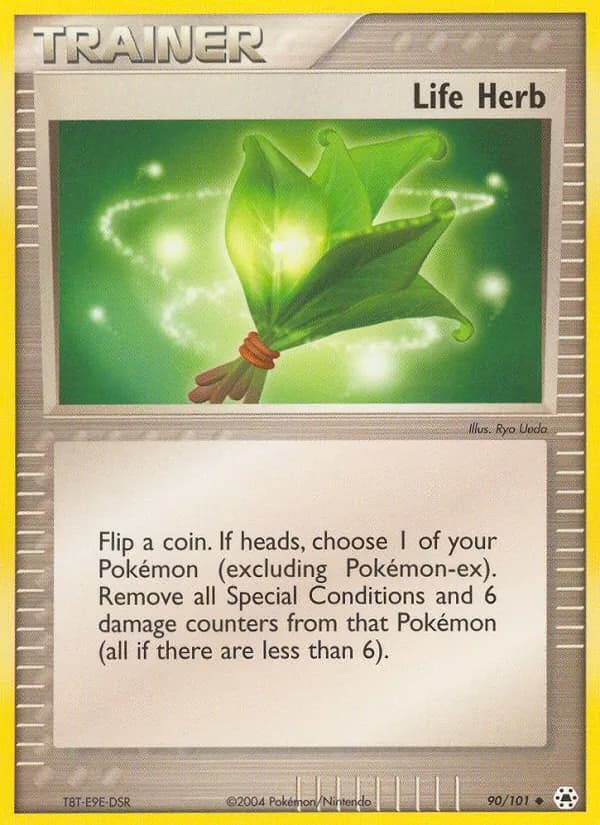 Life Herb card in English