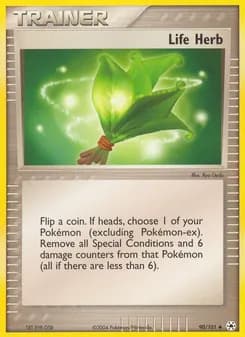 Life Herb card in English