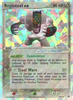 Registeel ex card in English
