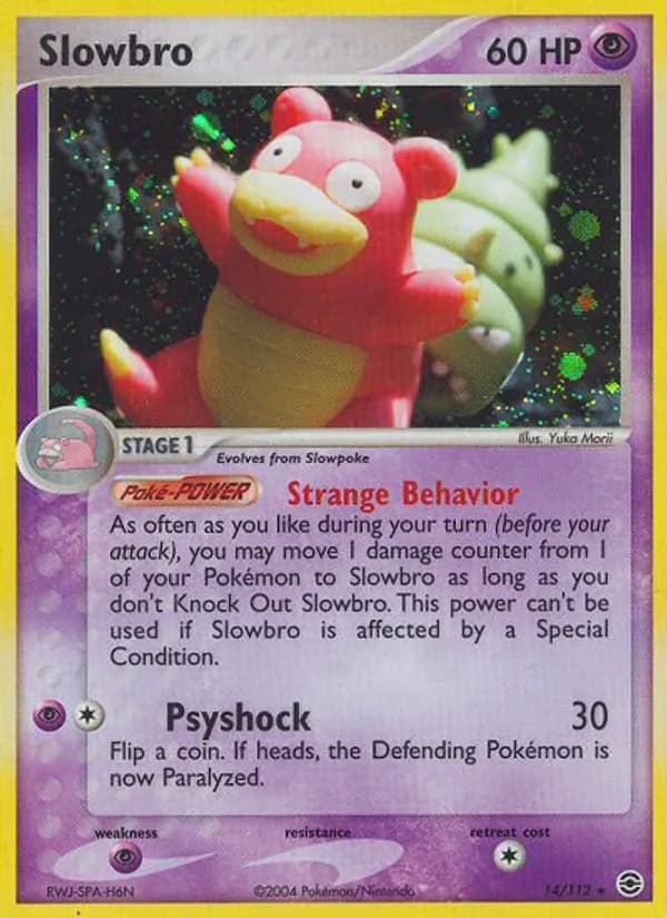 Slowbro card in English