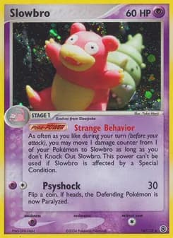 Slowbro card in English