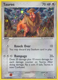 Tauros card in English