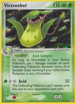 Victreebel card in English