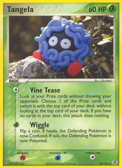 Tangela card in English