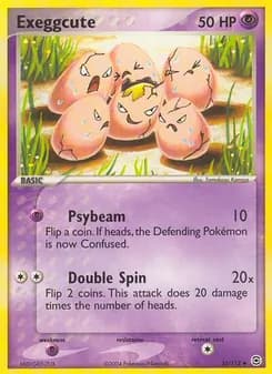 Exeggcute card in English