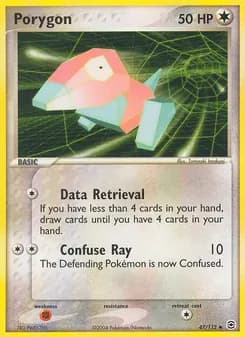 Porygon card in English