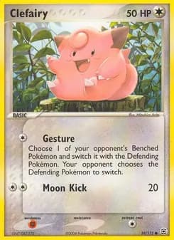 Clefairy card in English