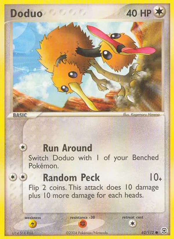 Doduo card in English