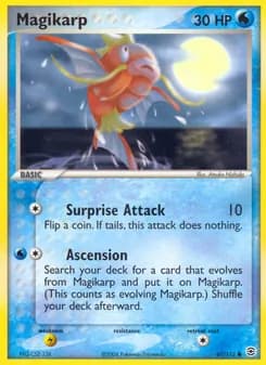 Magikarp card in English