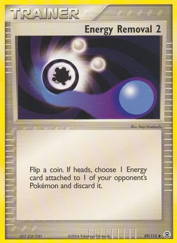 Energy Removal 2 card in English