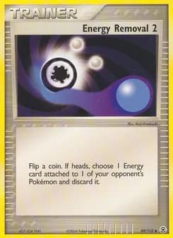 Energy Removal 2 card in English