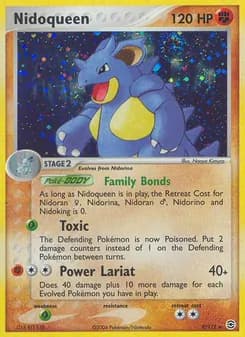 Nidoqueen card in English