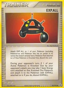 EXP. ALL card in English