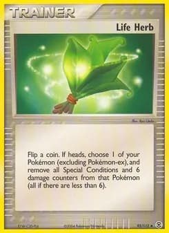 Life Herb card in English