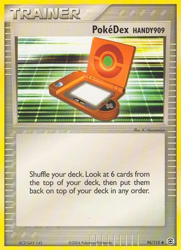 PokéDex (HANDY909) card in English