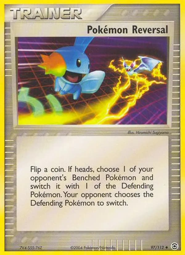Pokémon Reversal card in English