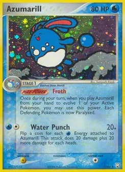 Azumarill card in English