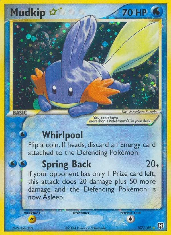 Mudkip ☆ card in English